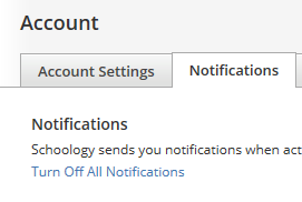 Turn Off Notifications