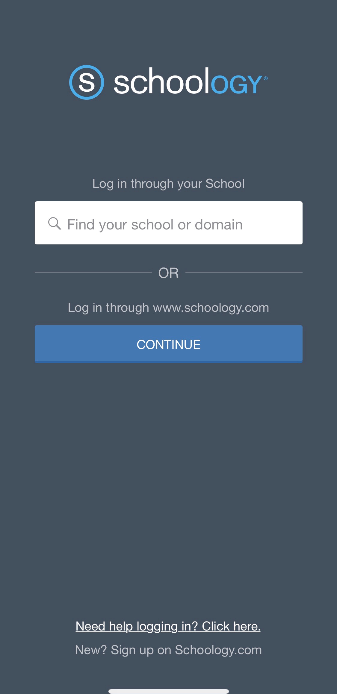 Schoology Apple iOS