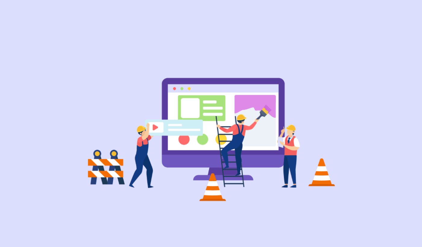 Website page under construction