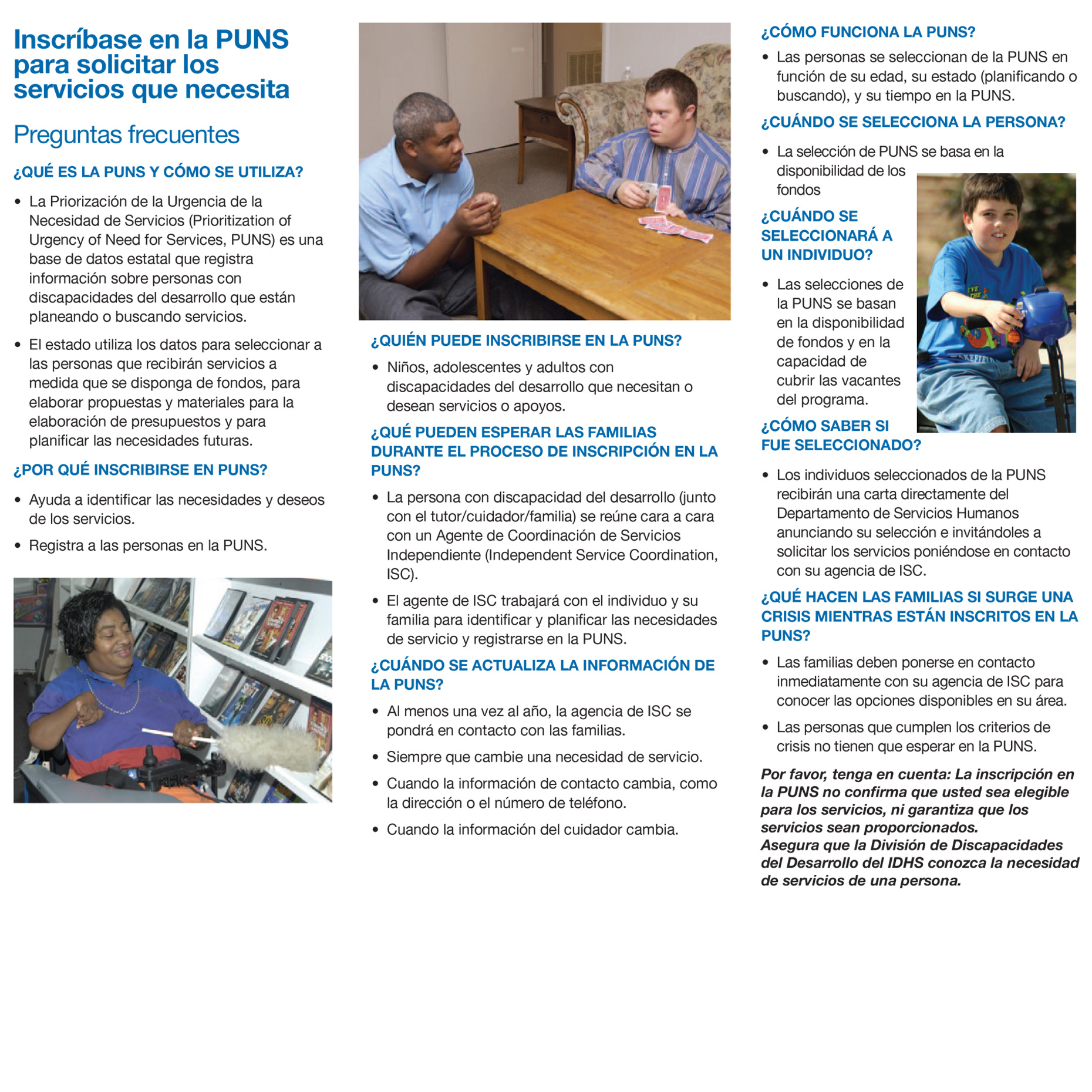 DHS Flyer Spanish