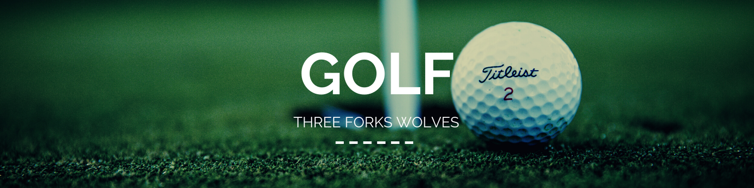 Three Forks Golf Banner