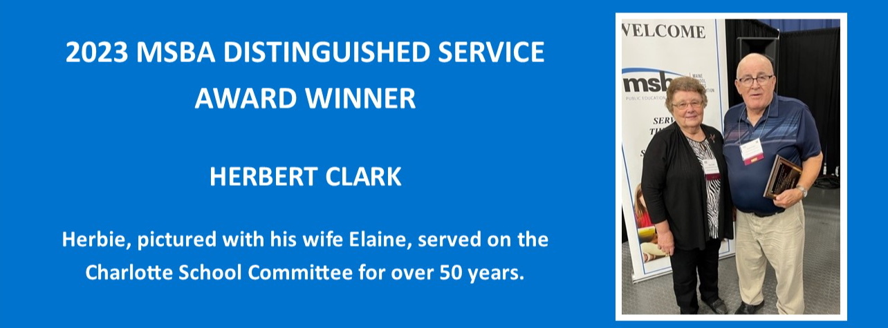 MSBA Distinguished Service Award Winner Herbert Clark
