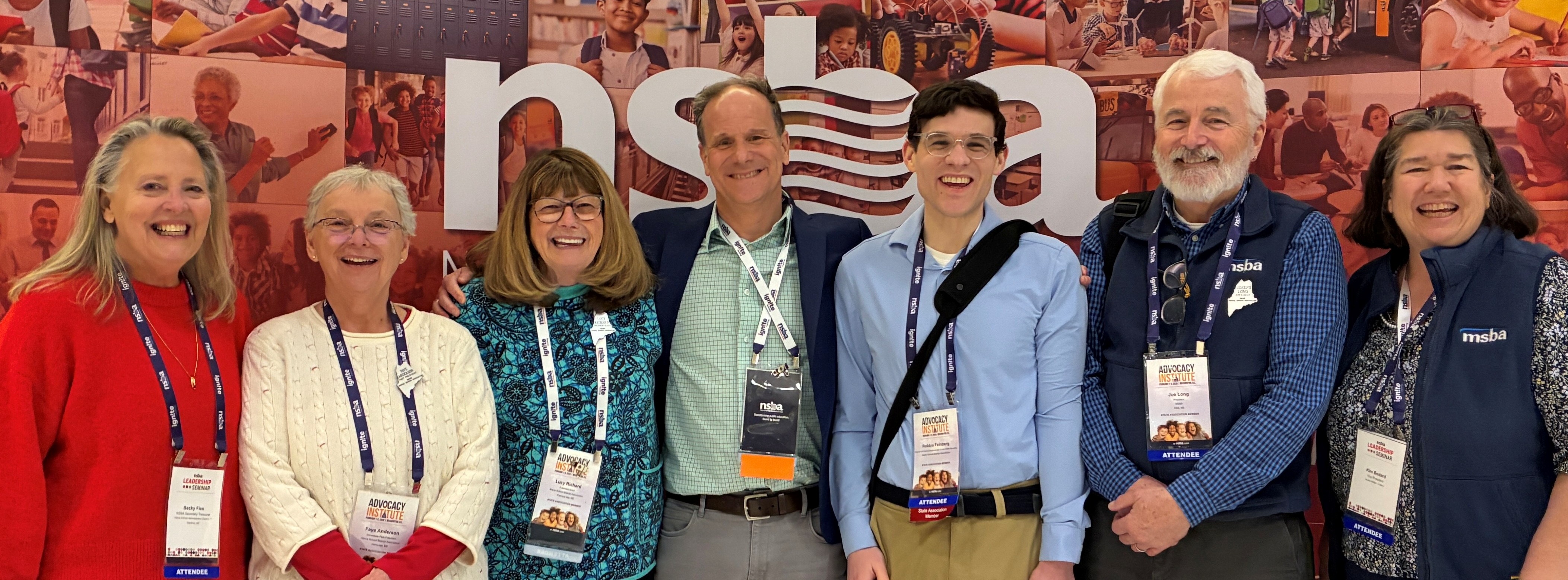 Maine Delegation at the 2026 NSBA Advocacy Institute