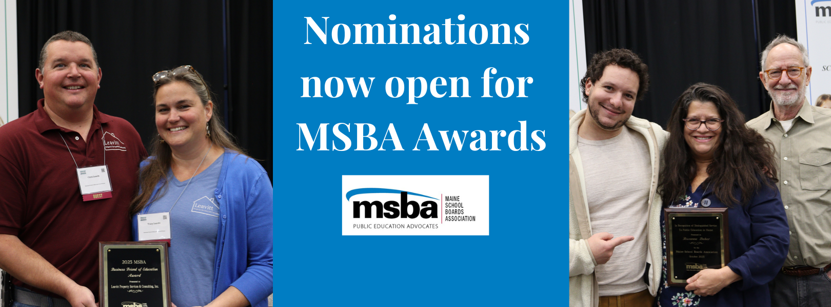 Nominations Now Open for MSBA Awards