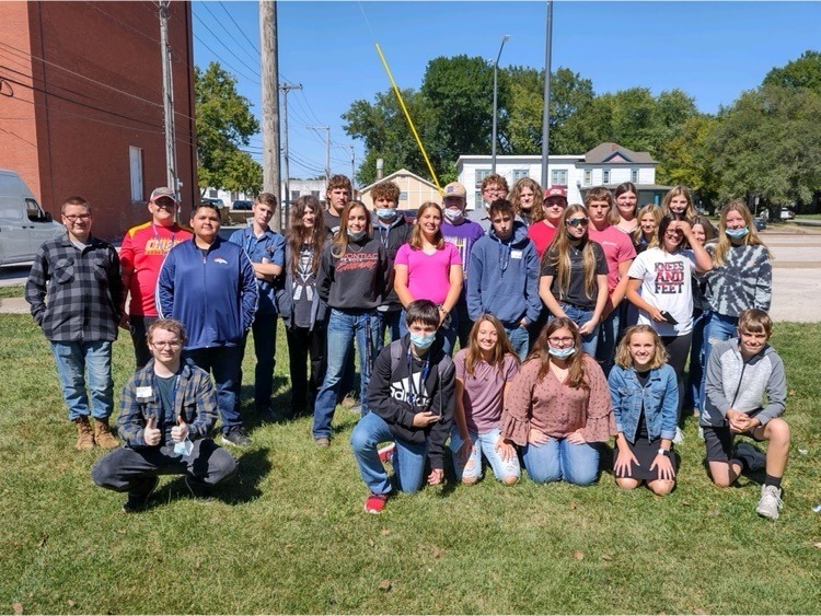 FFA members attended the ECD Greenhand Leadership Conference