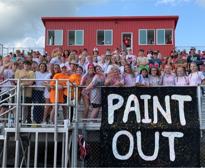 Student section is out in full force for our home opener!