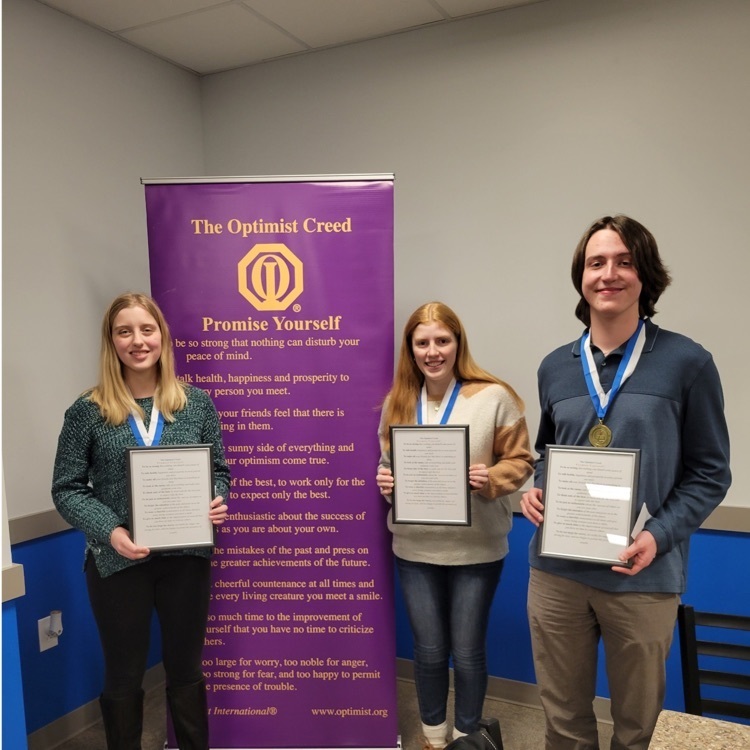 Franklin County Optimist Essay Finalists