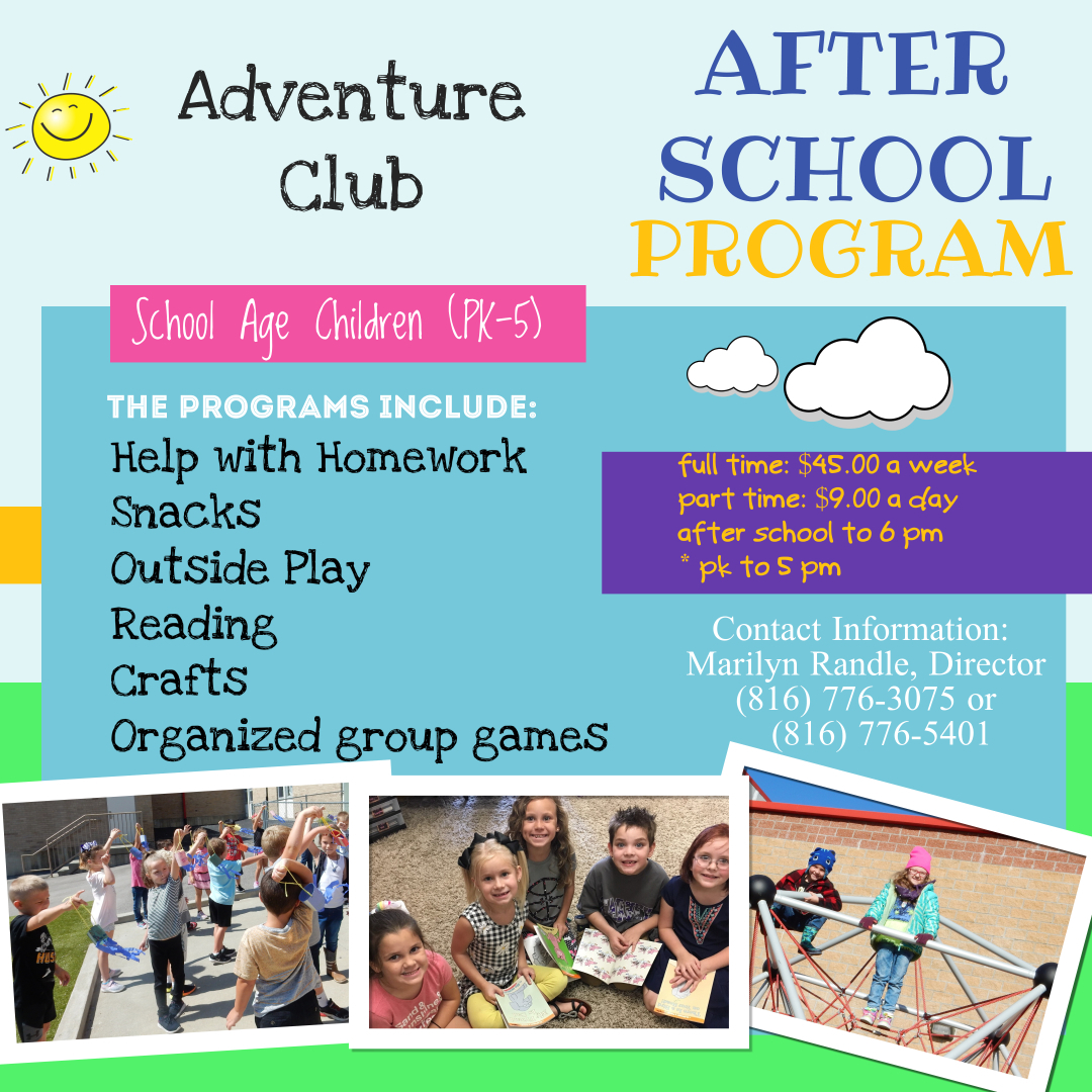 Adventure Club After School Program | Richmond R-XVI School District