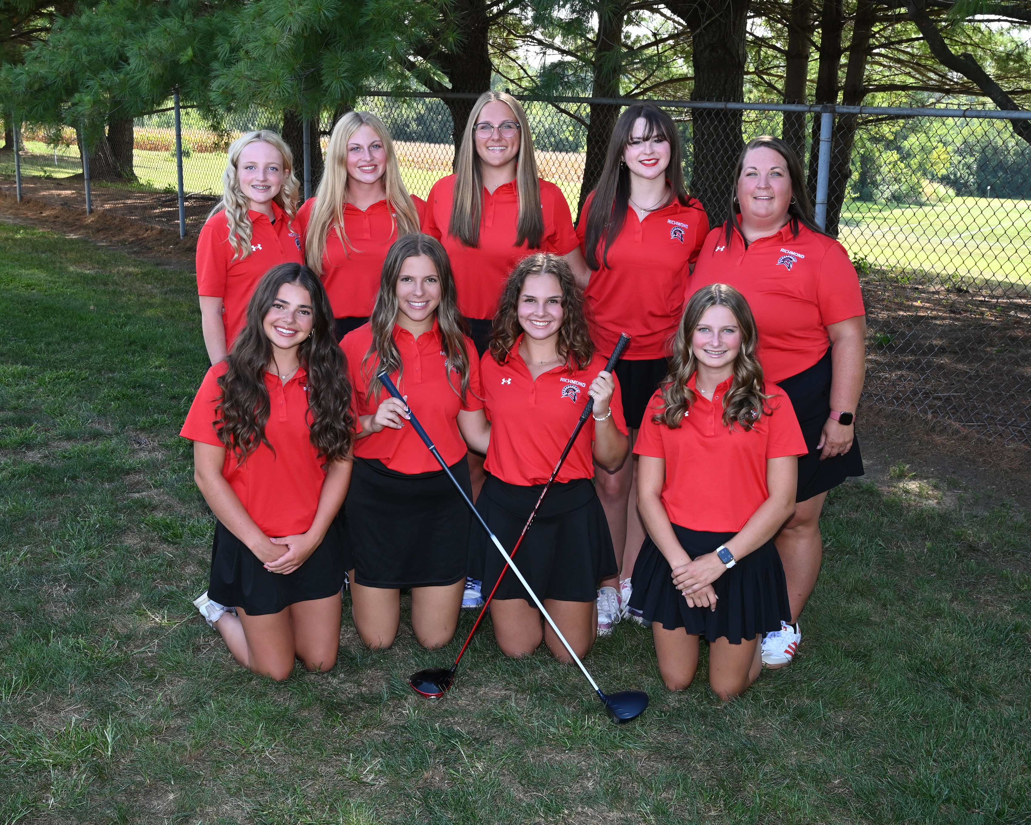 2021 GIrls Golf Team