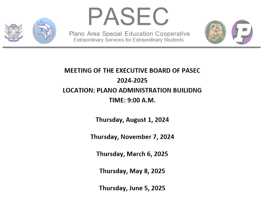 Plano Area Special Education Cooperative