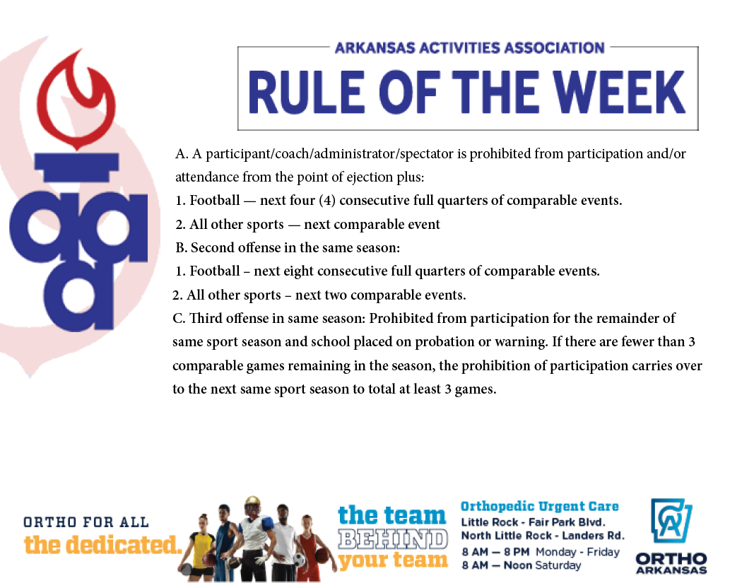 AAA rule of the week
