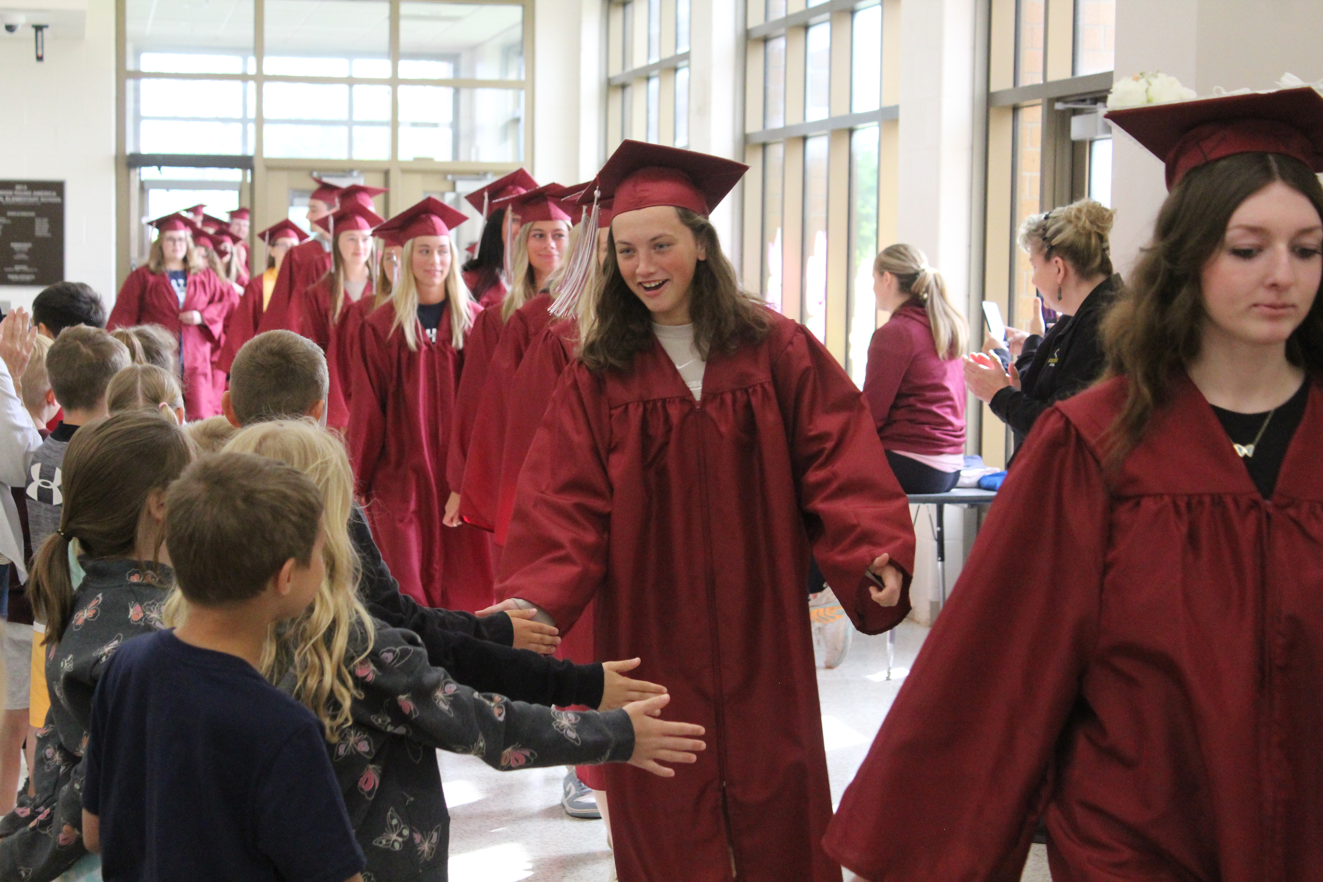 Graduation walk