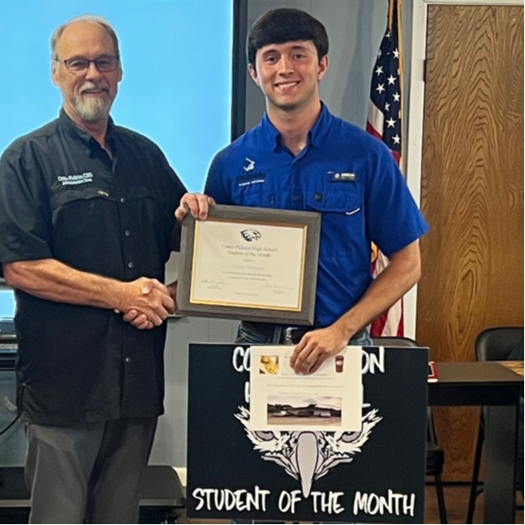 High School Student of the Month