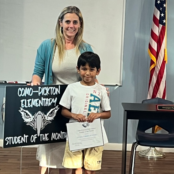 Elementary Student of the Month