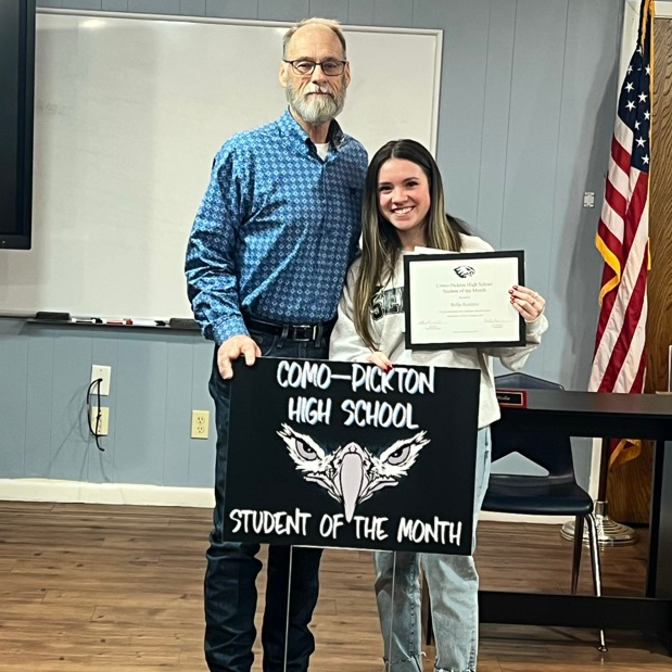 High School Student of the Month