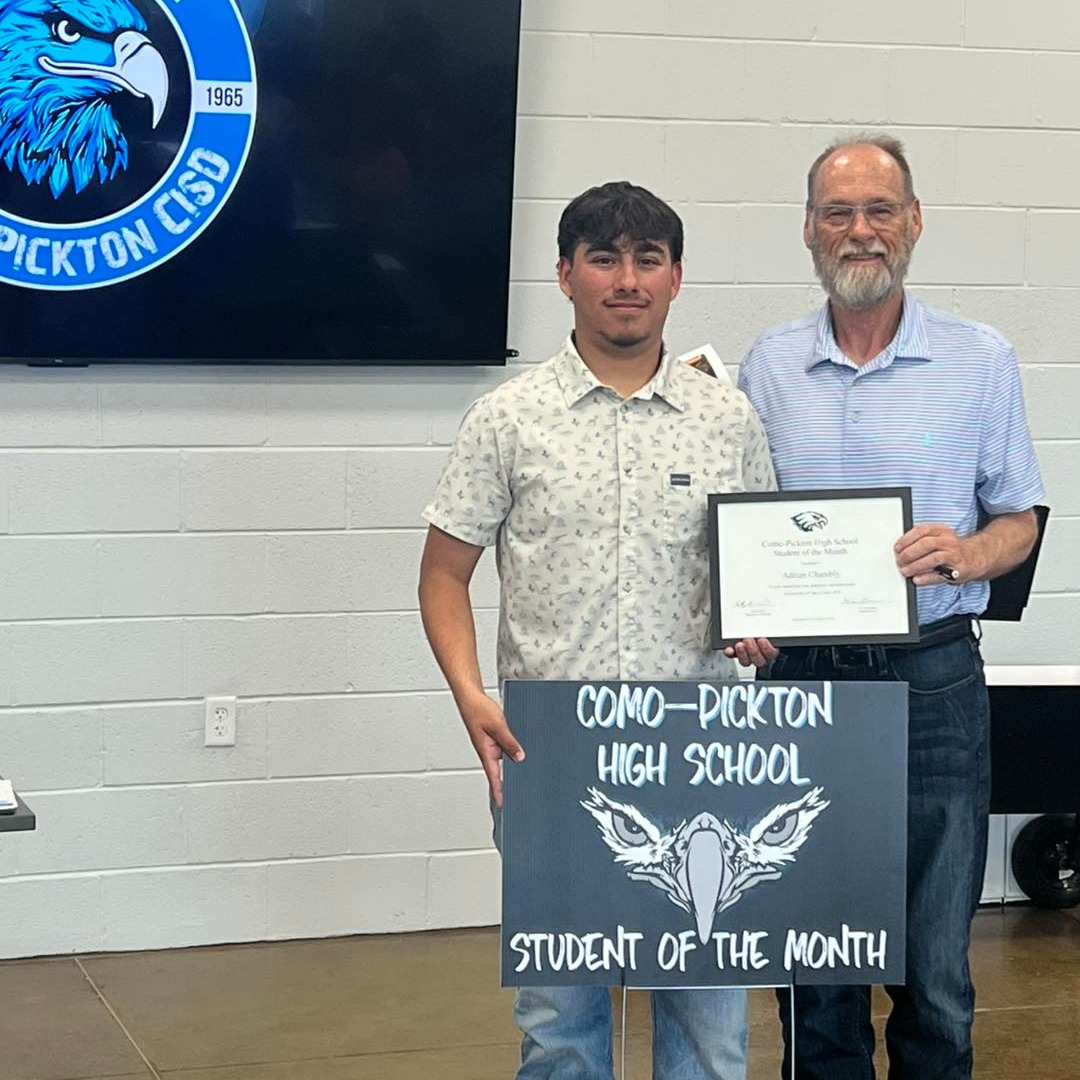 High School Student of the Month