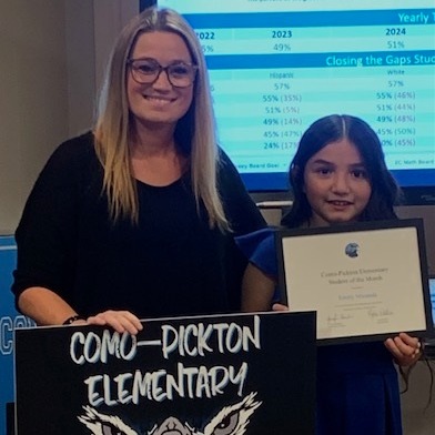 Elementary Student of the Month