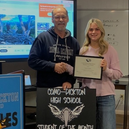 High School Student of the Month