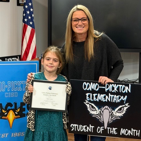 Elementary Student of the Month