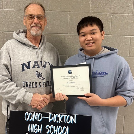 High School Student of the Month