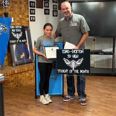 Junior High Student of the Month