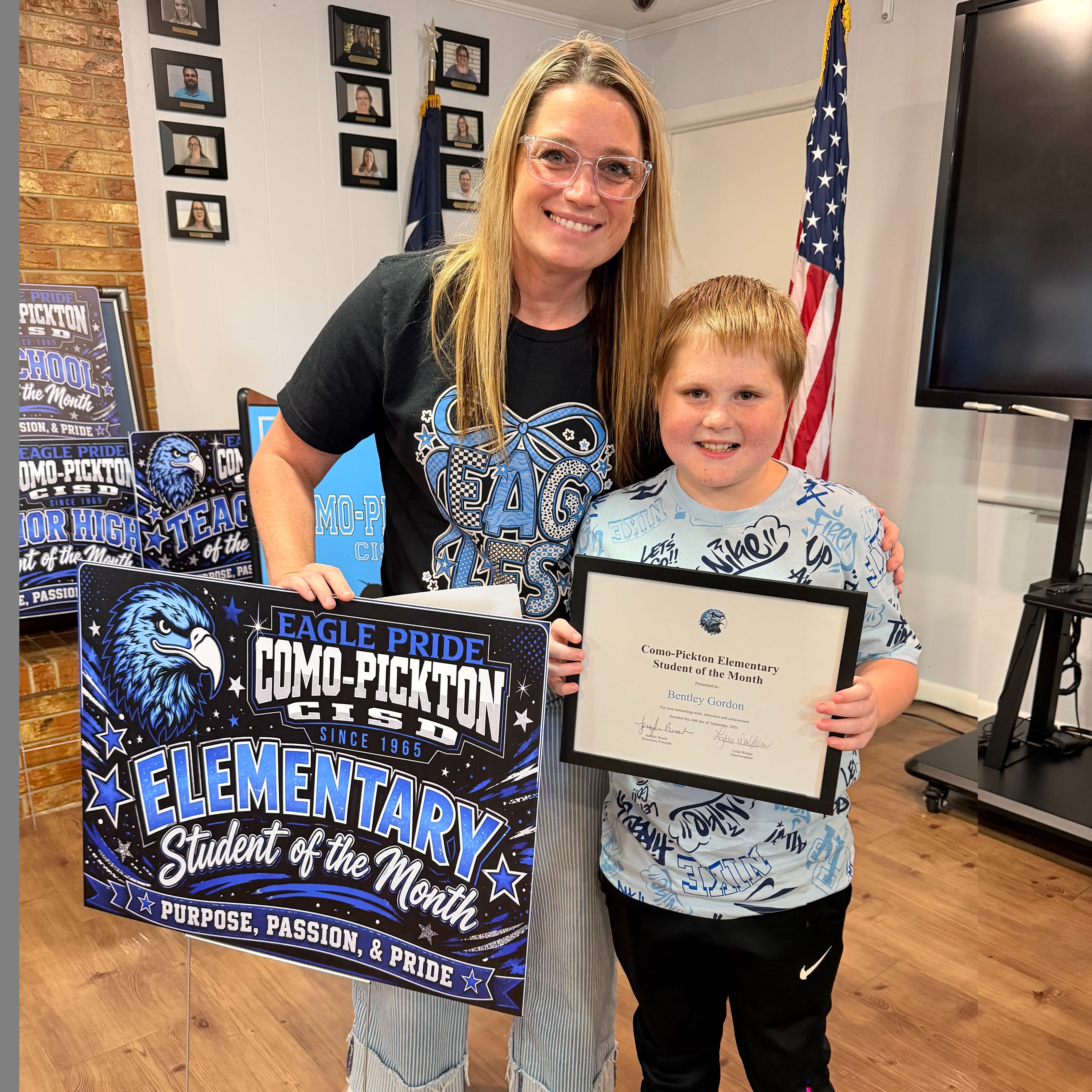 Elementary Student of the Month