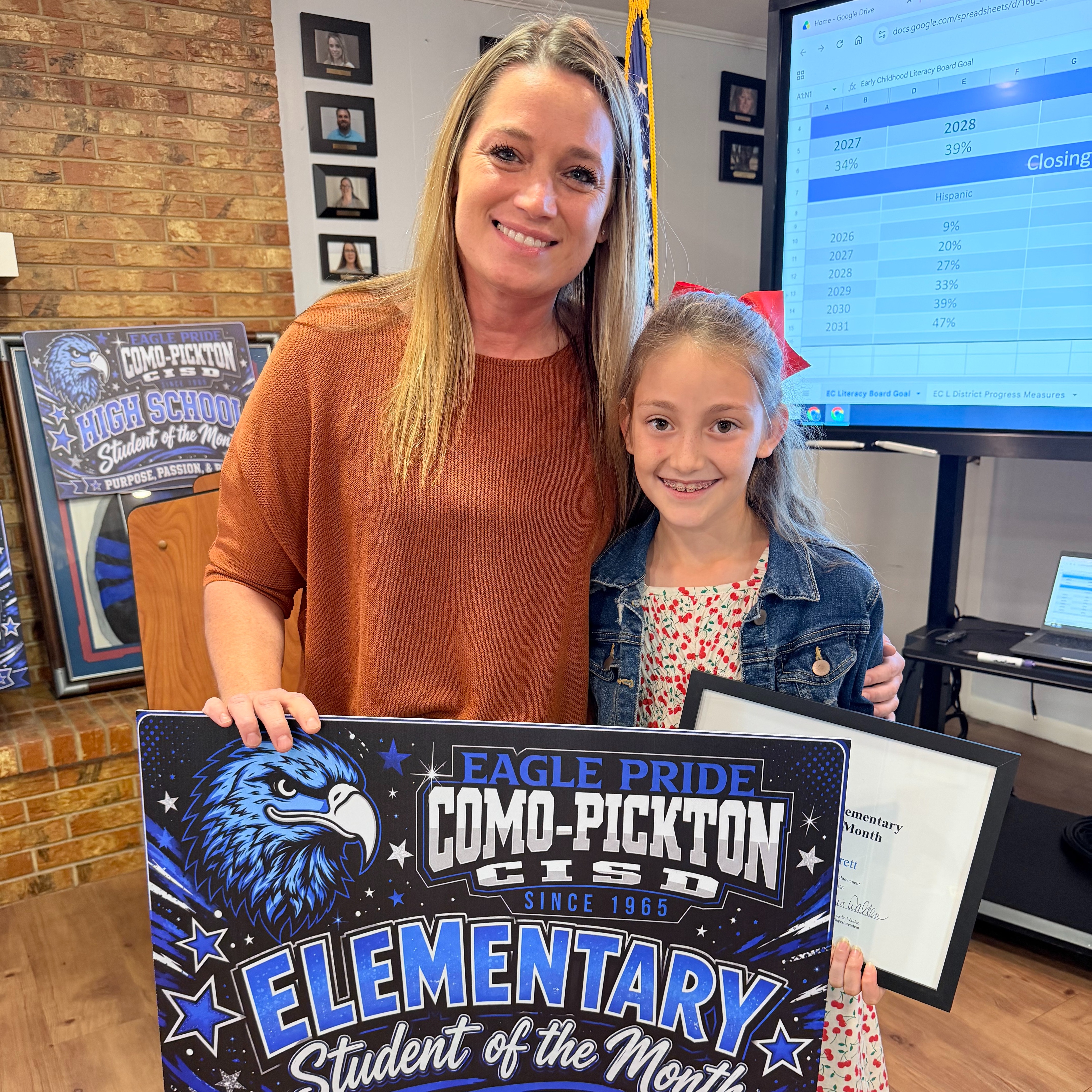 Elementary Student of the Month
