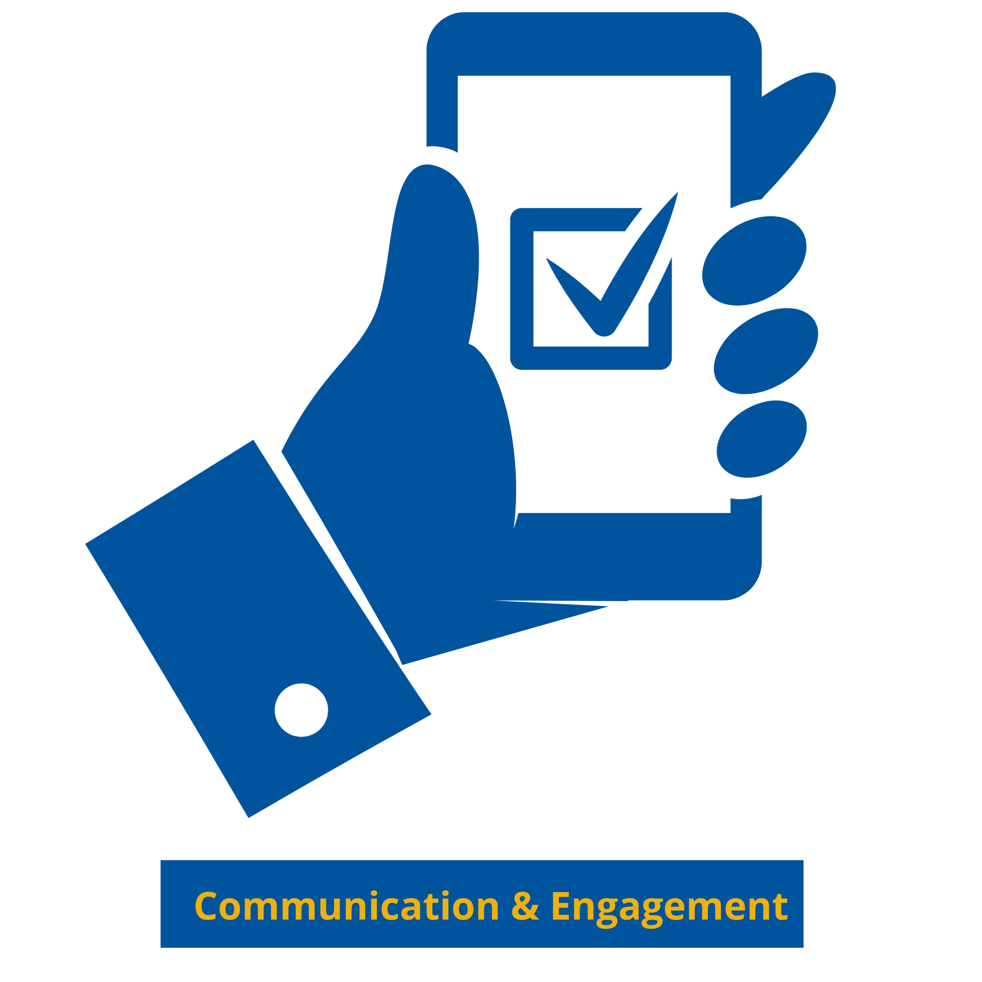 Communication and Engagement  logo