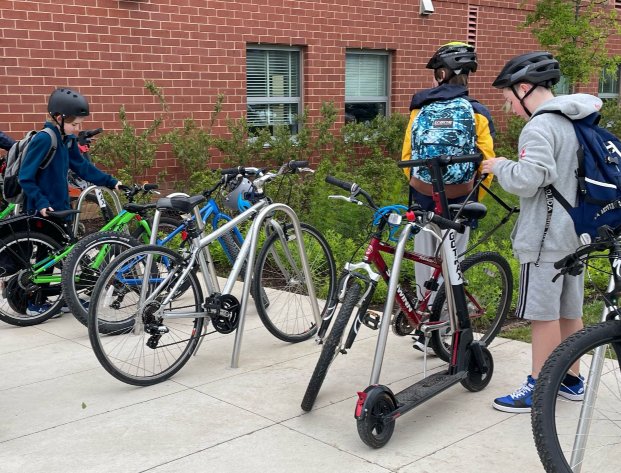 bike riders