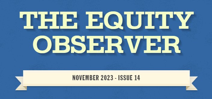 Equity Observer newsletter header