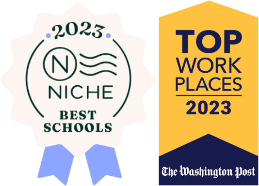 2023 Niche Best Schools and 2023 Washington Post Top Work Places