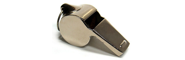 Photo of a whistle
