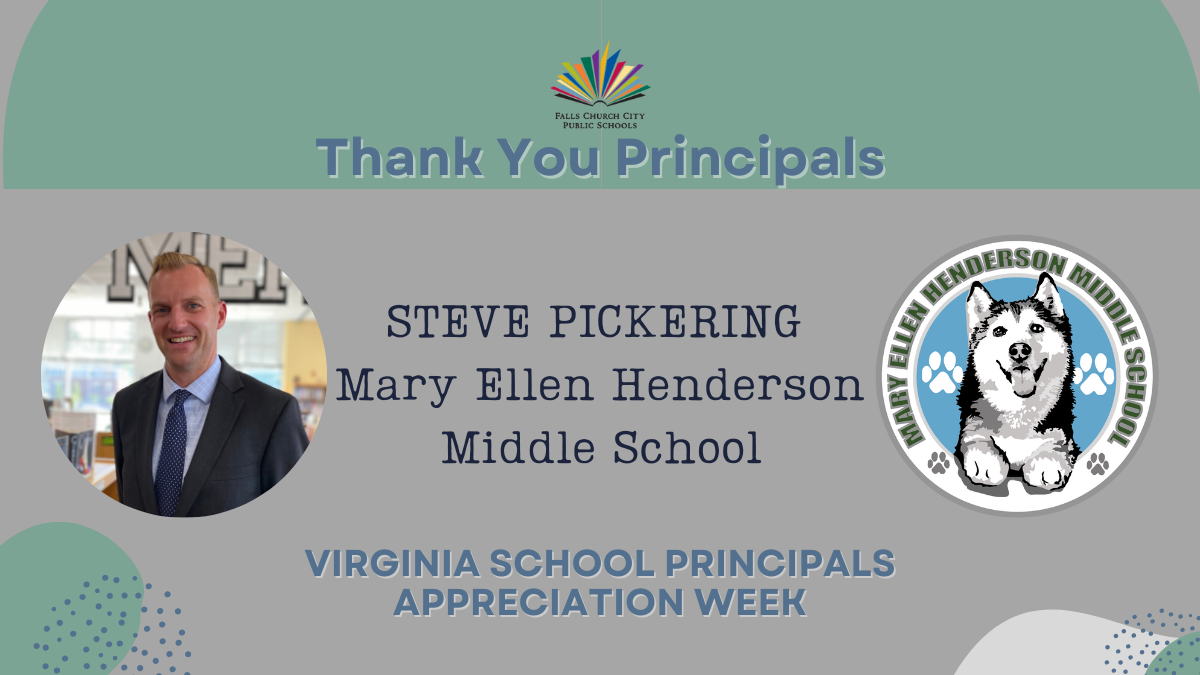 Steve Pickering, Principal, Mary Ellen Henderson Middle School