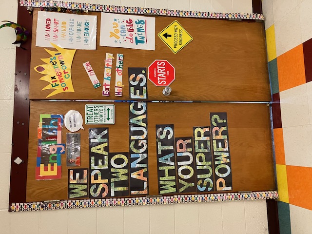 ESL Room Door at RLM