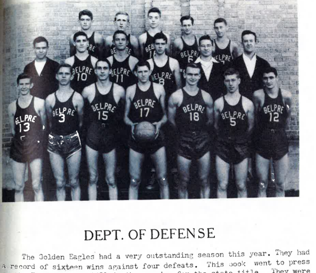 One of the first BB teams in Belpre