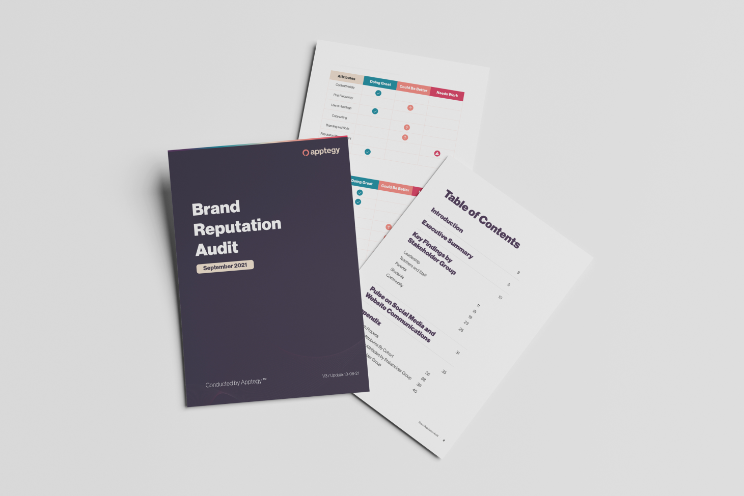 Improve brand reputation graphic