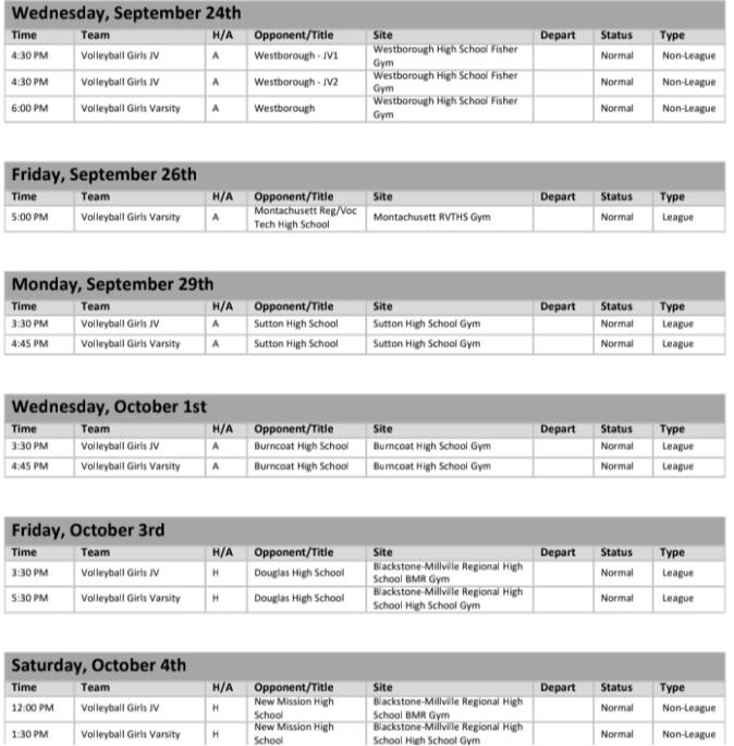 schedule 2