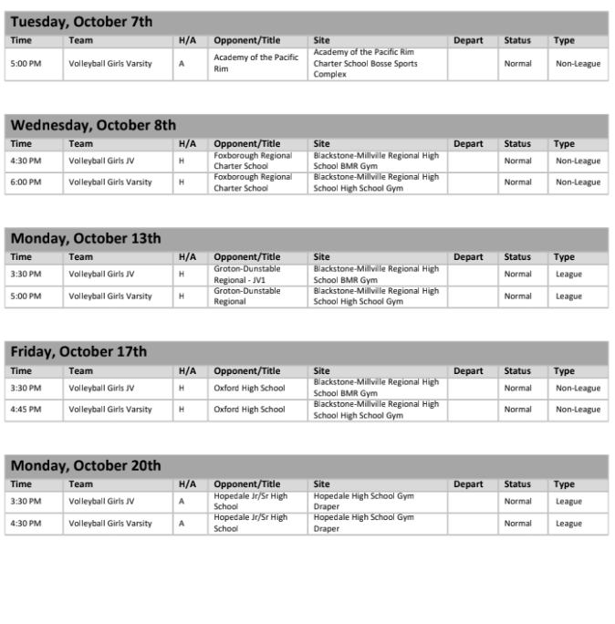 schedule 3