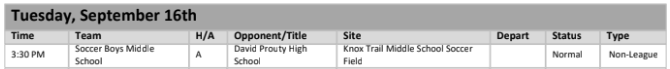 Schedule 2