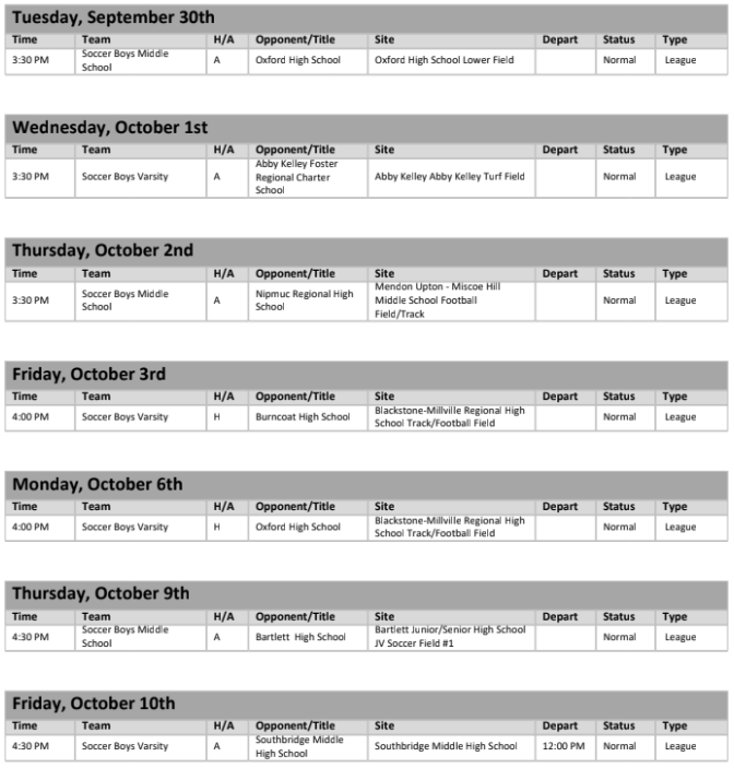 Schedule 4