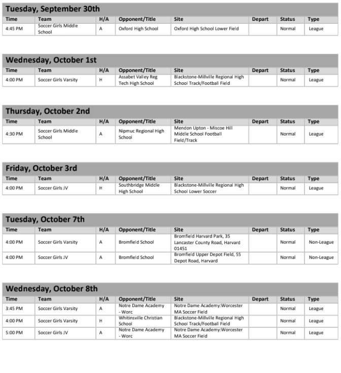 schedule 3