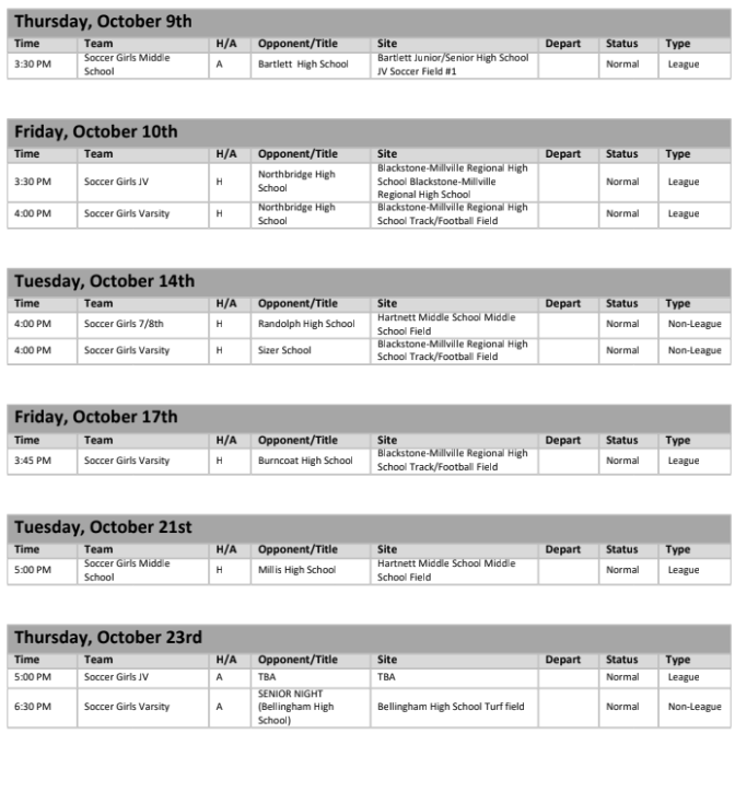 schedule 4