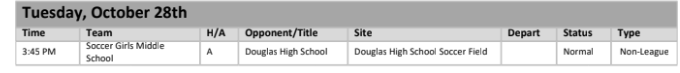 schedule 5