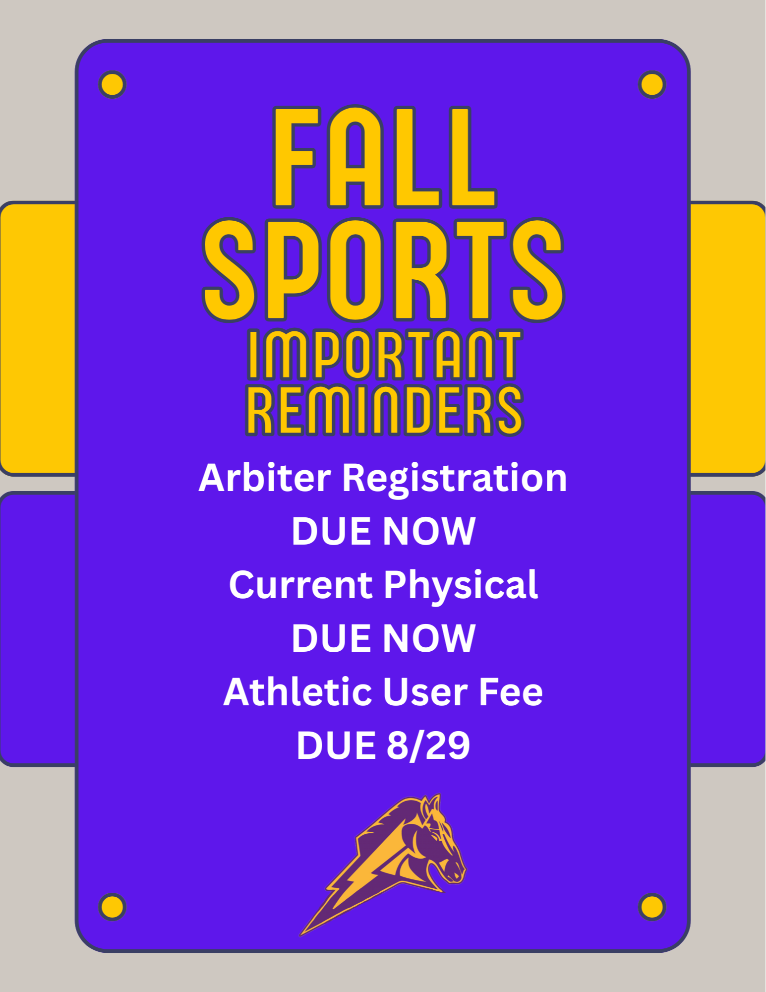 Sport Reminders