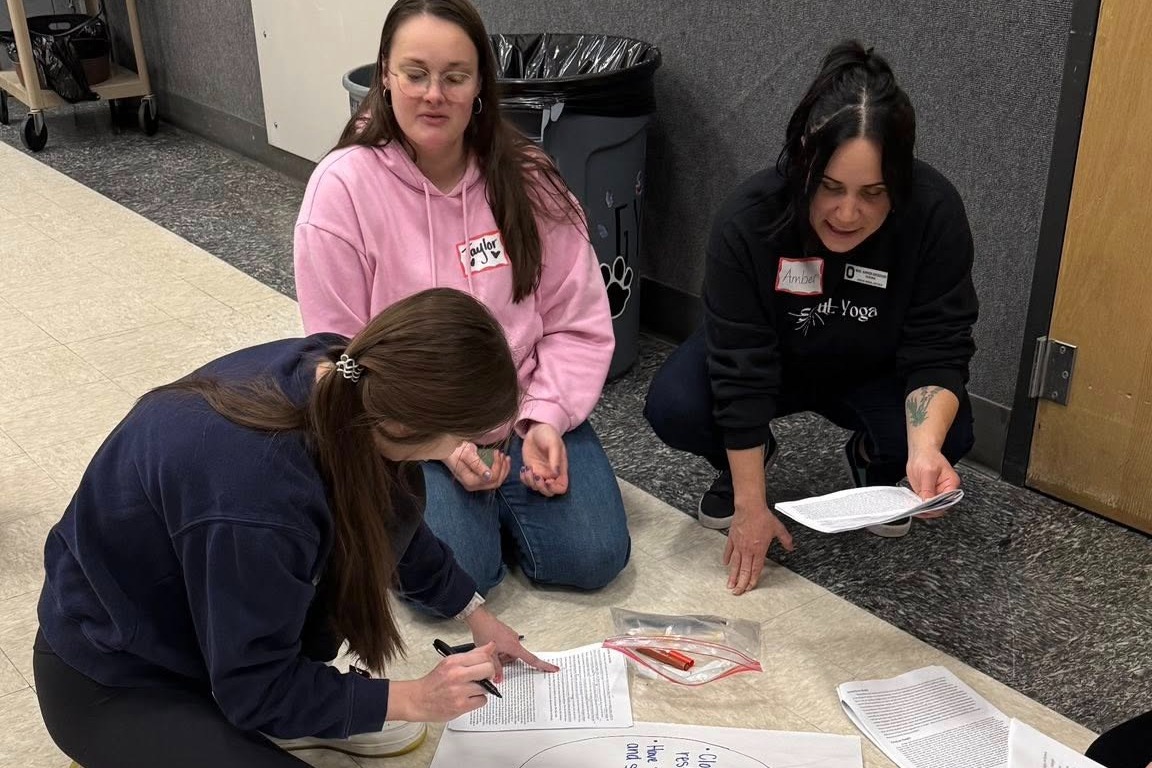 staff working together