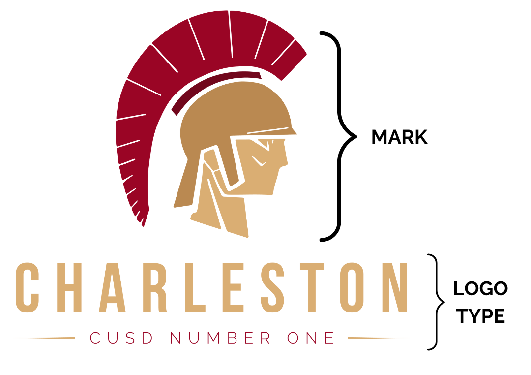 mark and logo type