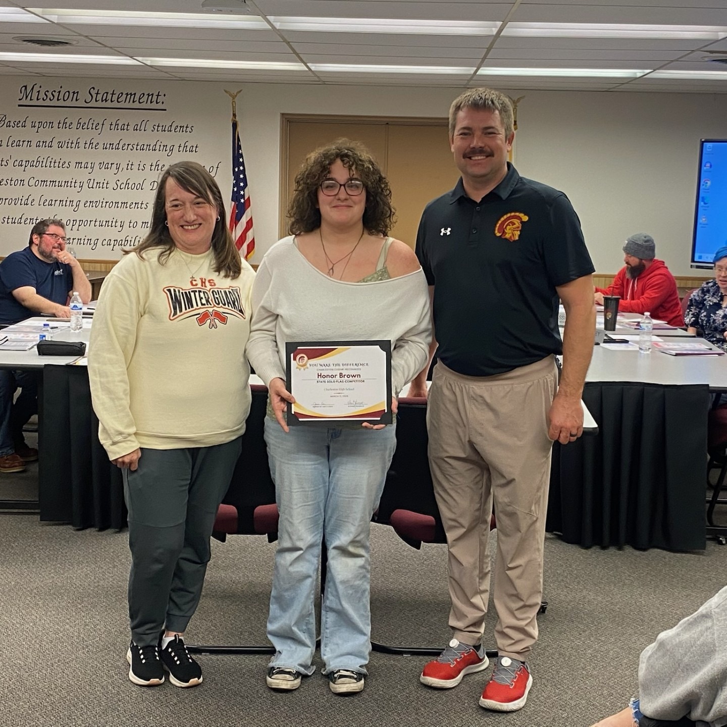 Honor Brown State Flag