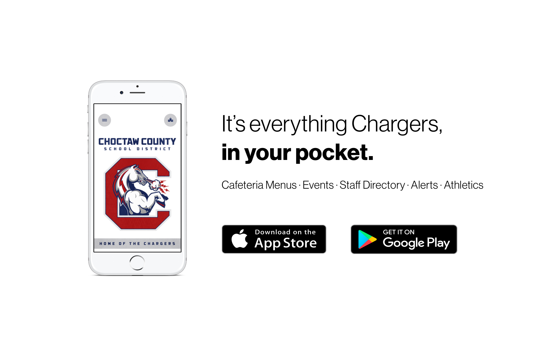 It's everything chargers in your pocket. Available on Apple and Google App Stores