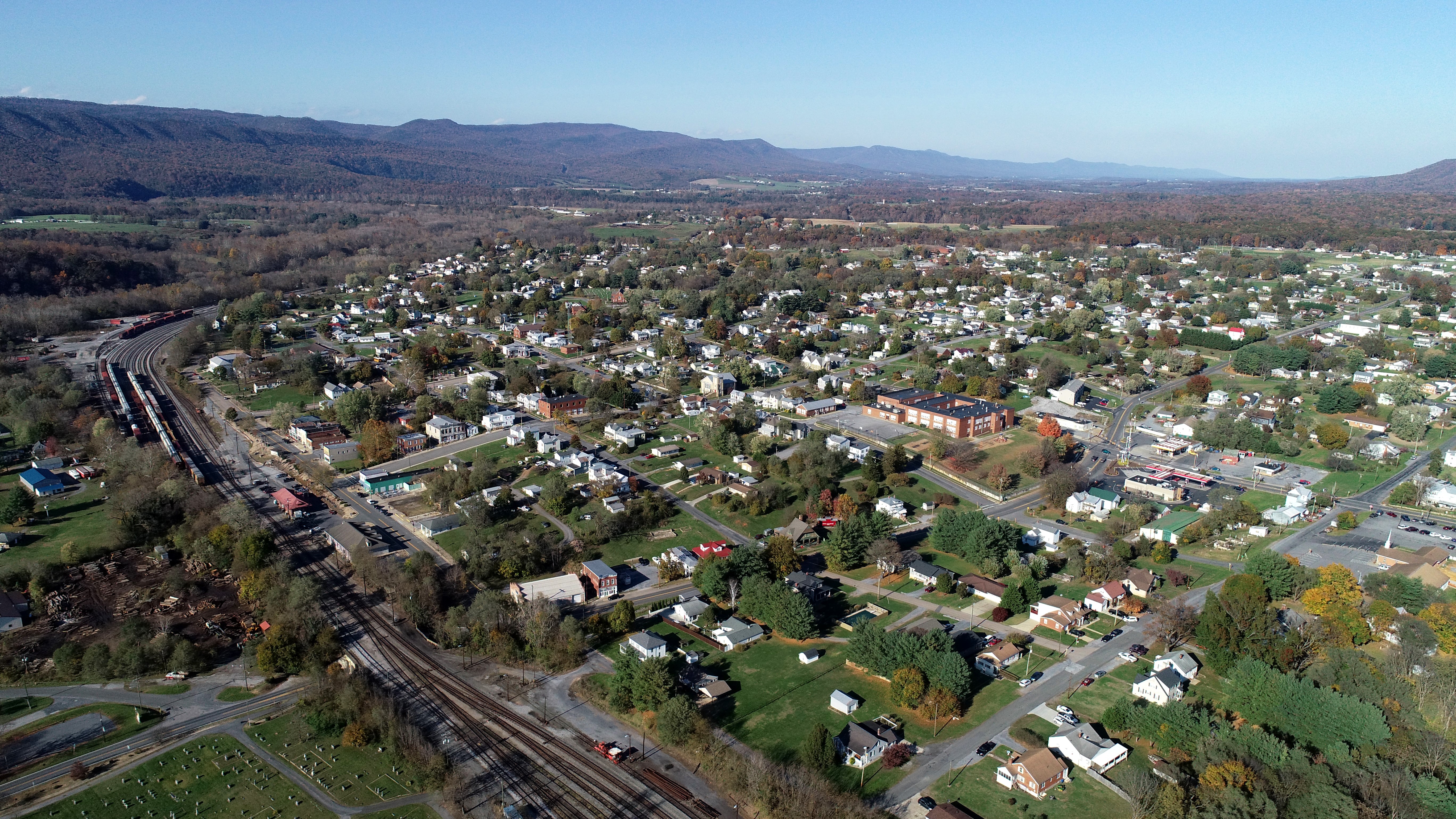 Town of Shenandoah Aerial Photo