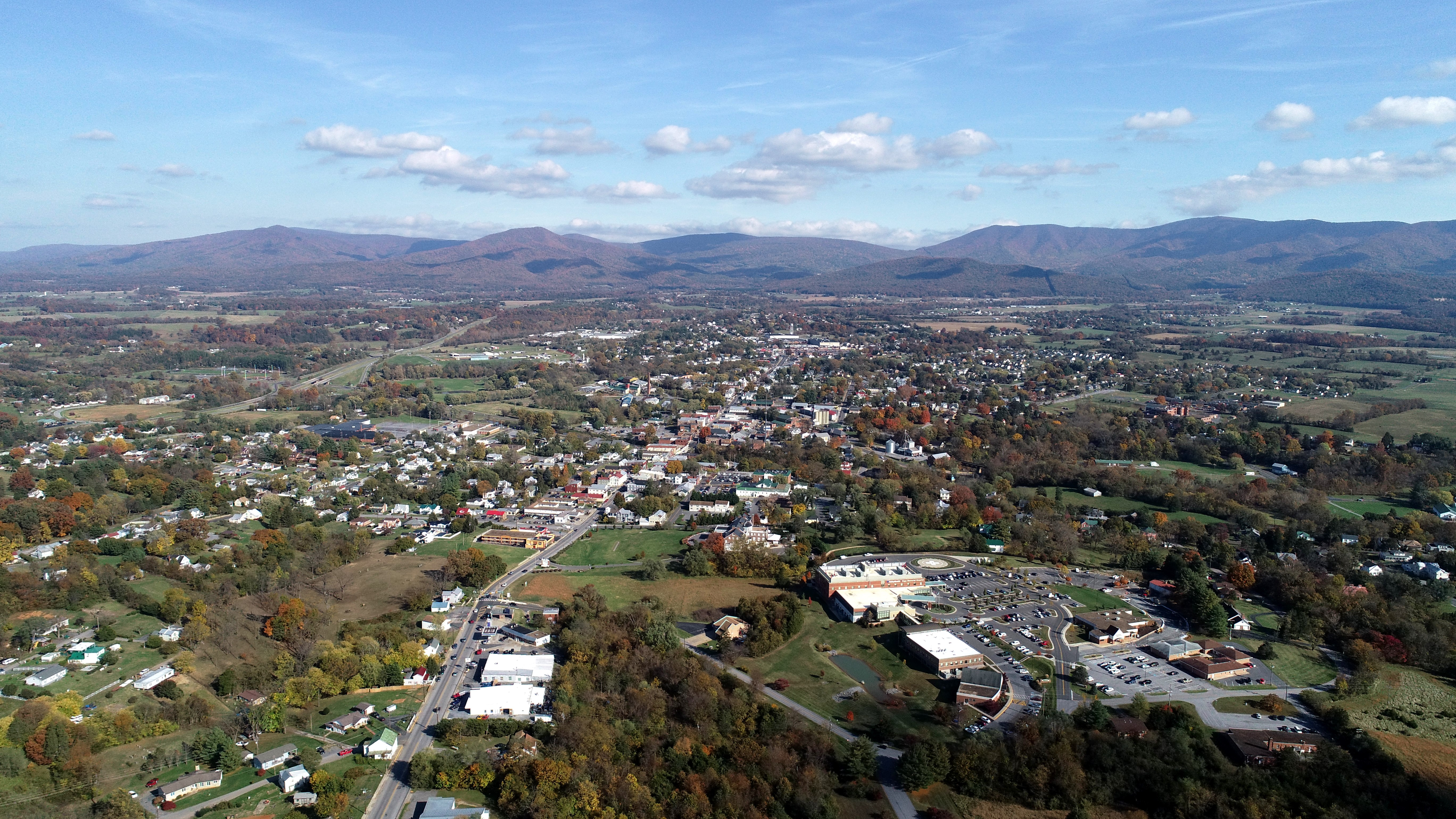 Town of Luray Aerial Photo